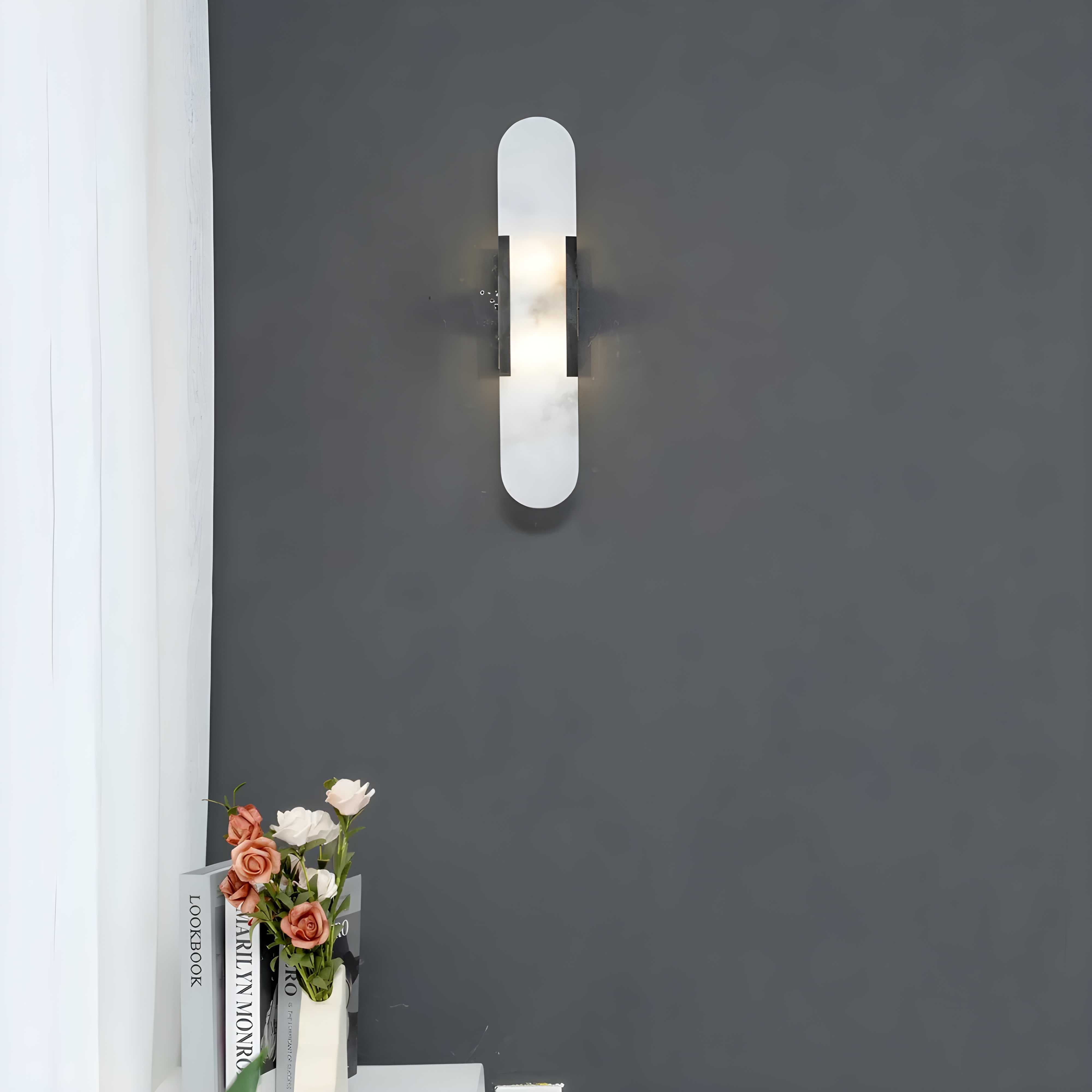 Nordic Alabaster Natural Wall Light
