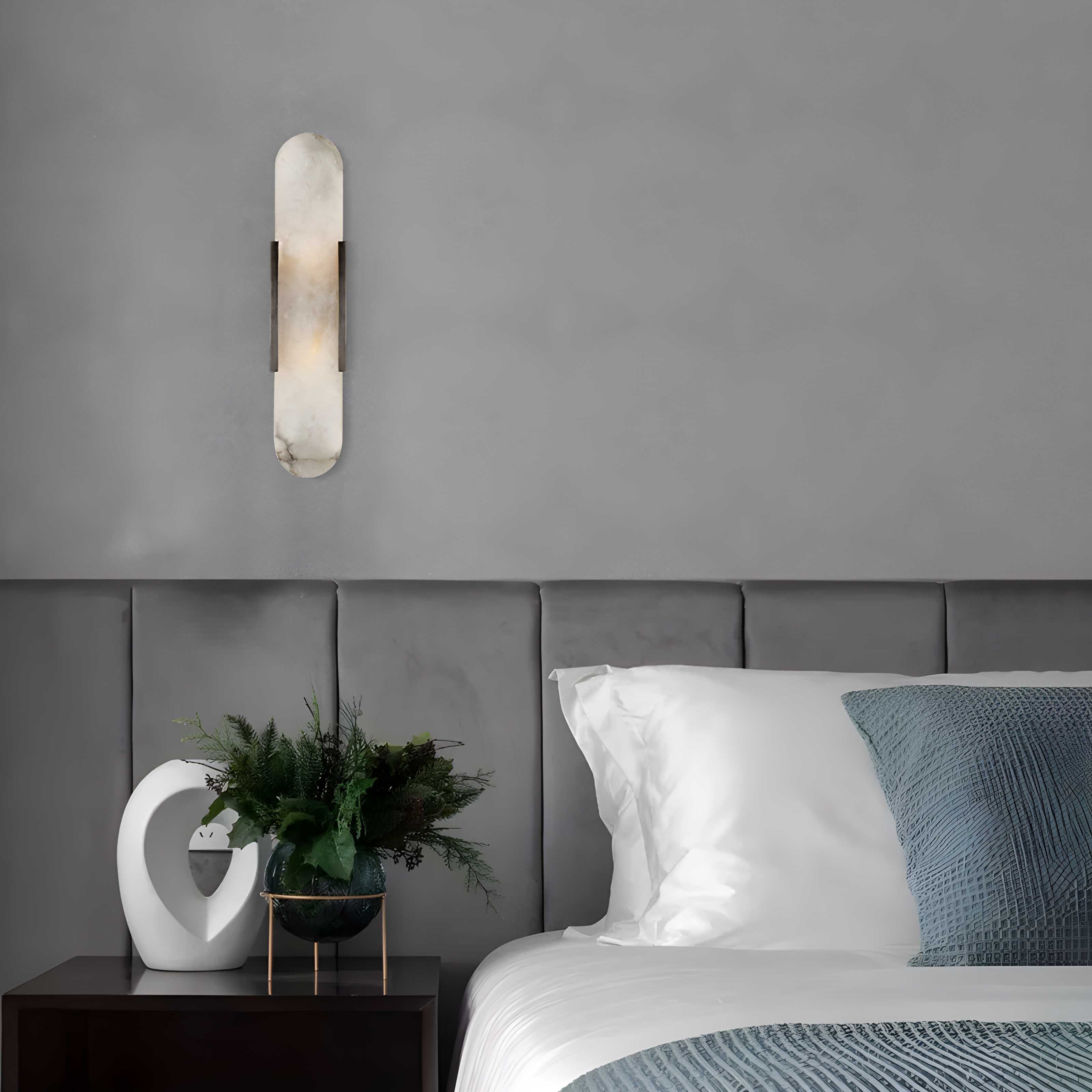 Nordic Alabaster Natural Wall Light