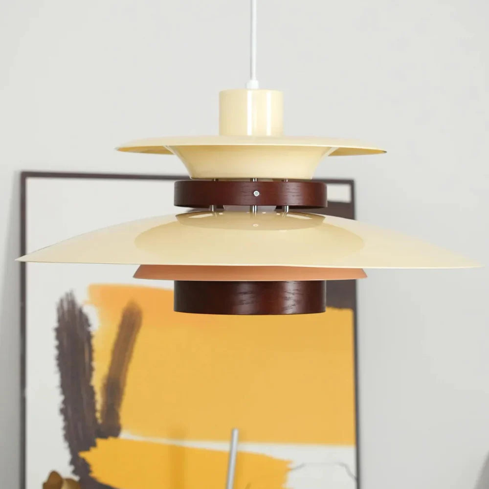 Aurora of Stillness Nordic Iron Pendant Light