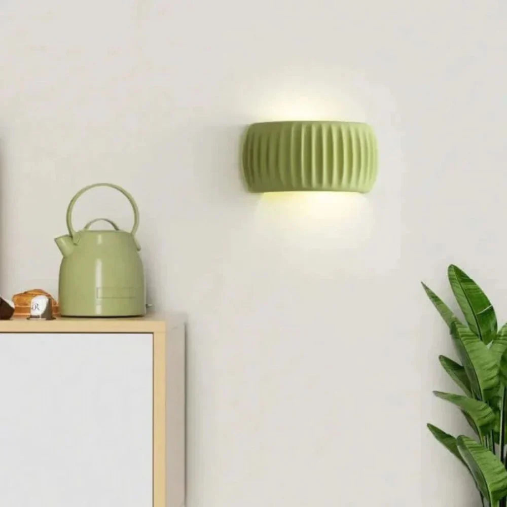The Sun of Art Deco Resin Wall Light