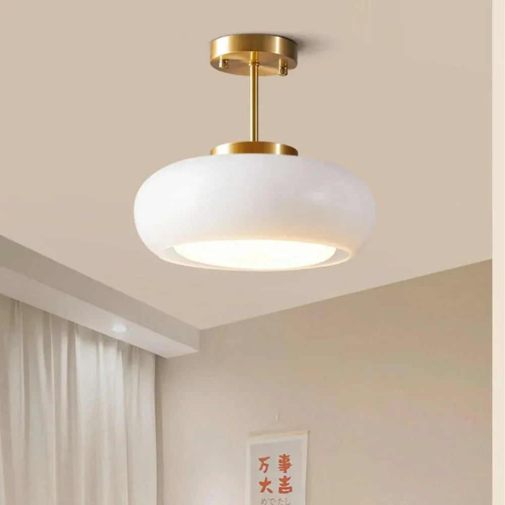 Shard Nordic Brass Glass Pendant Light