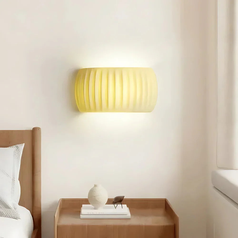 The Sun of Art Deco Resin Wall Light