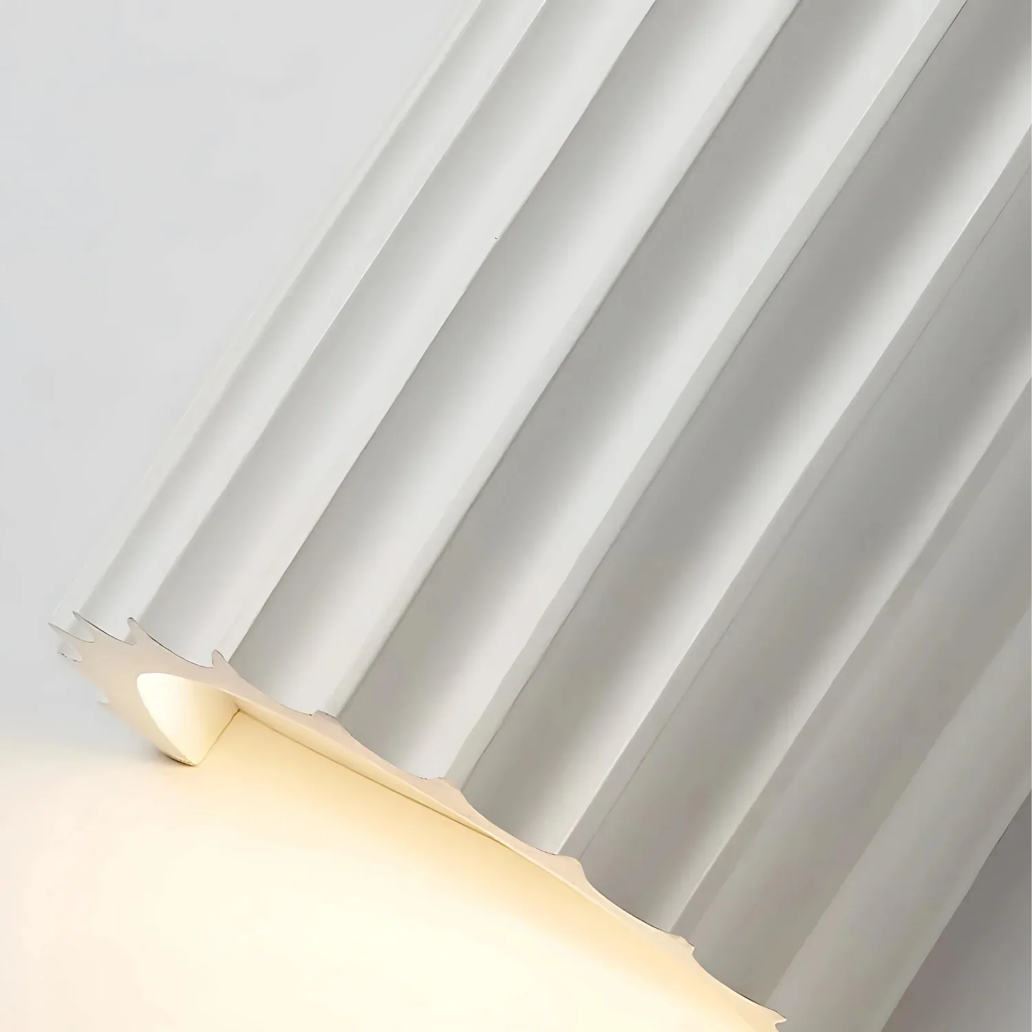 Nordic Resin Clarity Minimalist Wall Light