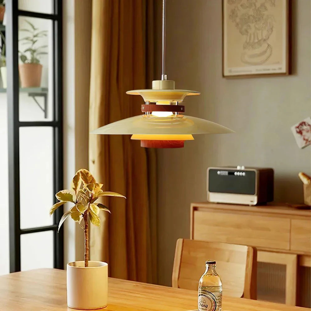 Aurora of Stillness Nordic Iron Pendant Light