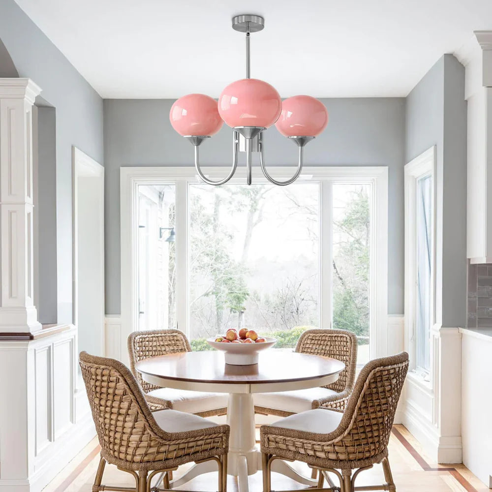 Marshmallow Modern Glass Chandelier