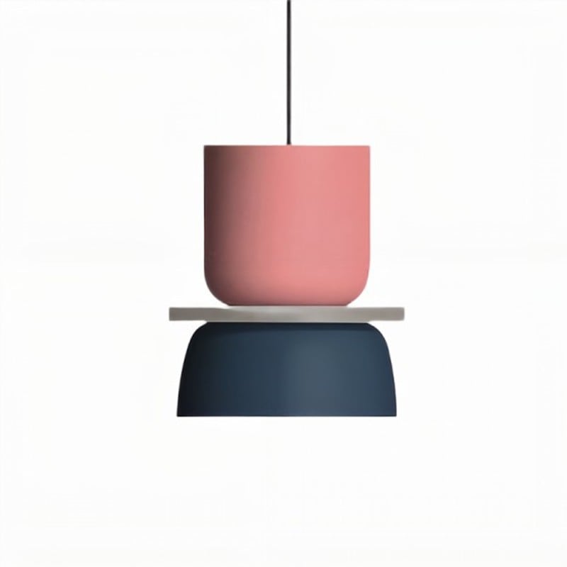 Colorful Bowl Shade Pendant Light