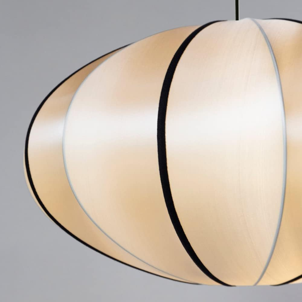 Japandi Silk Veil Pendant Light