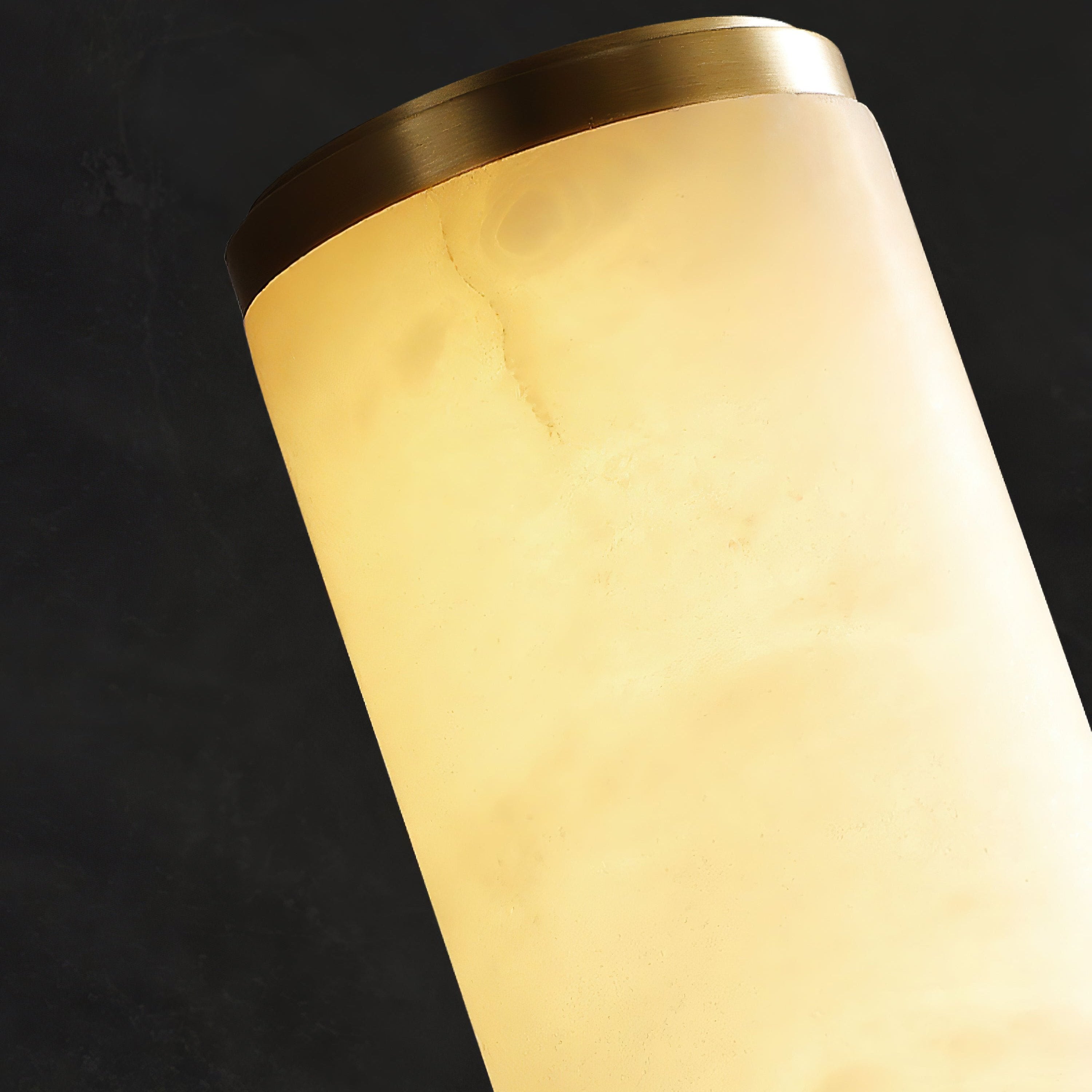 Callisto Spanish Marble Copper Modern Minimalist Wall Lamp