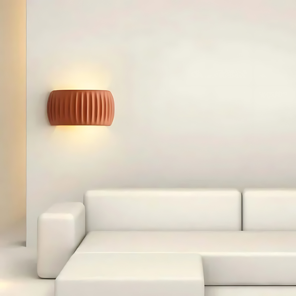 The Sun of Art Deco Resin Wall Light