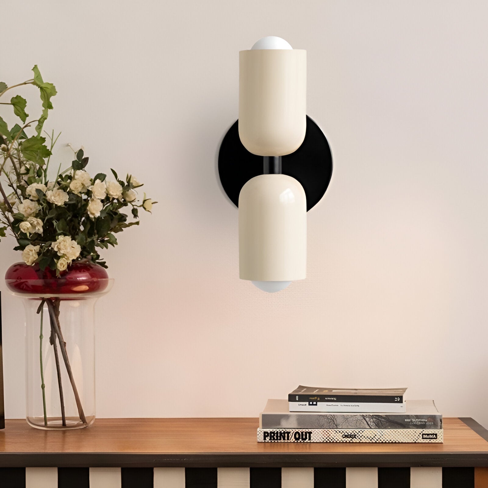 Nordic Colorful Double Head Iron Wall Light