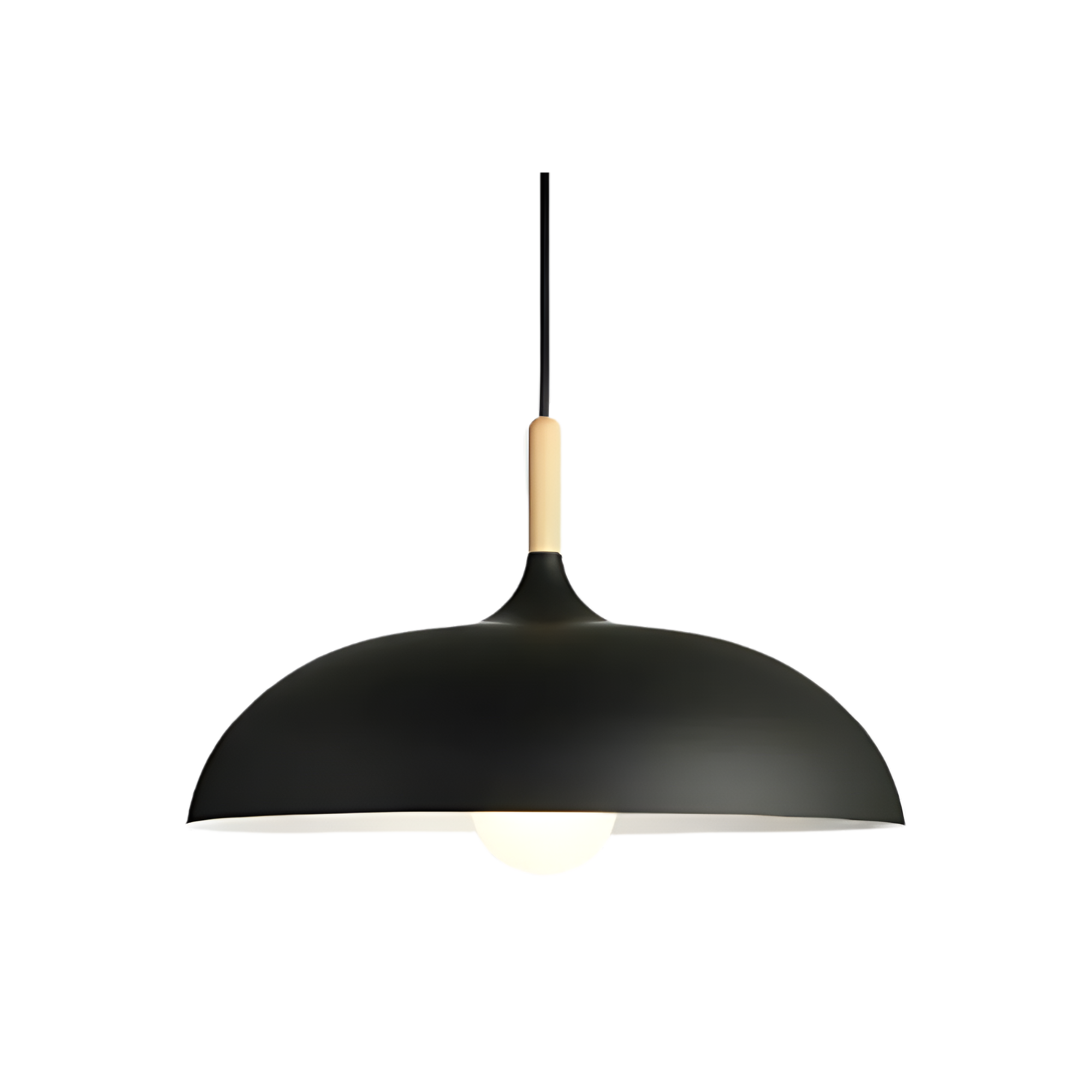 Nordic Style Wood Iron Art Pendant Light