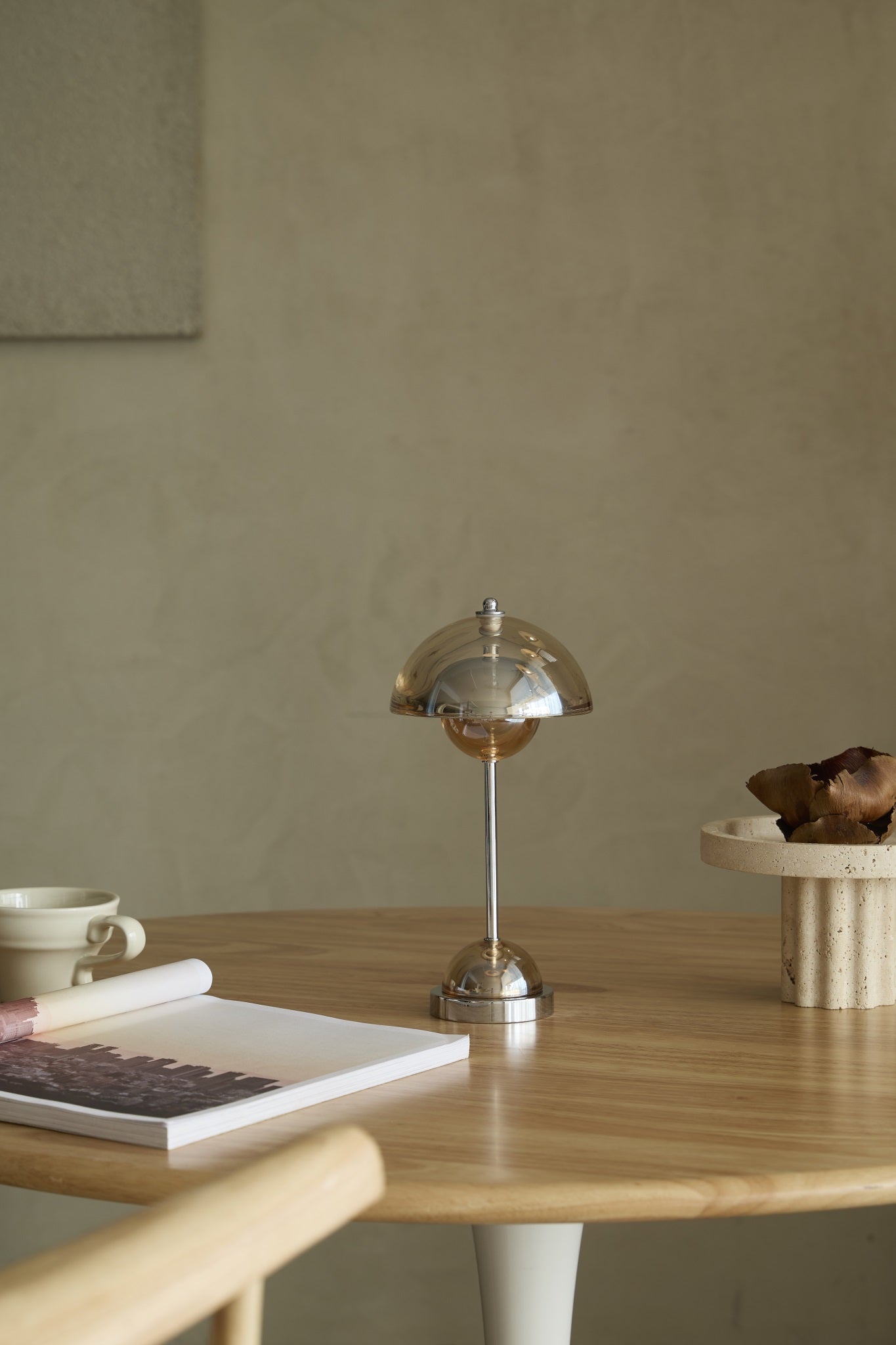Crystal Flowerpot LED Portable Table Lamp