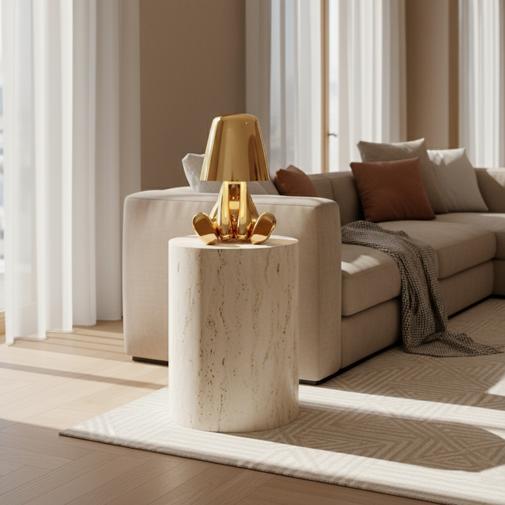 Stylish Rechargeable LED Aluminum Table Lamp