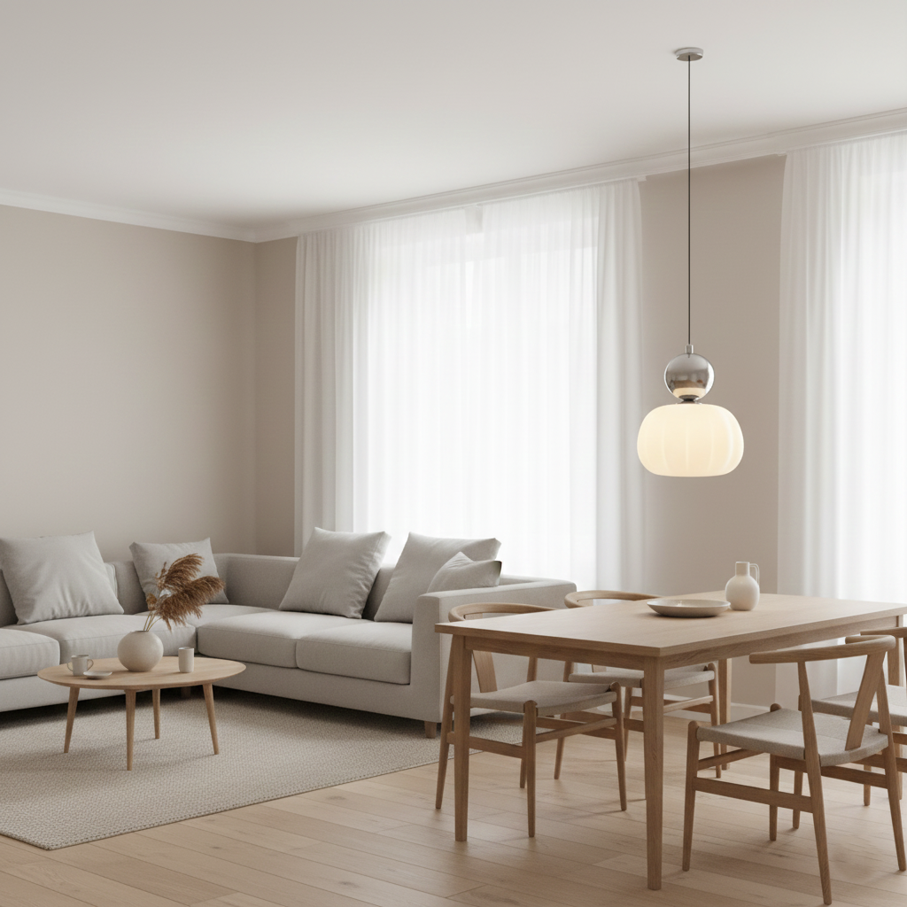 Puddle Bauhaus Acrylic Pendant Light