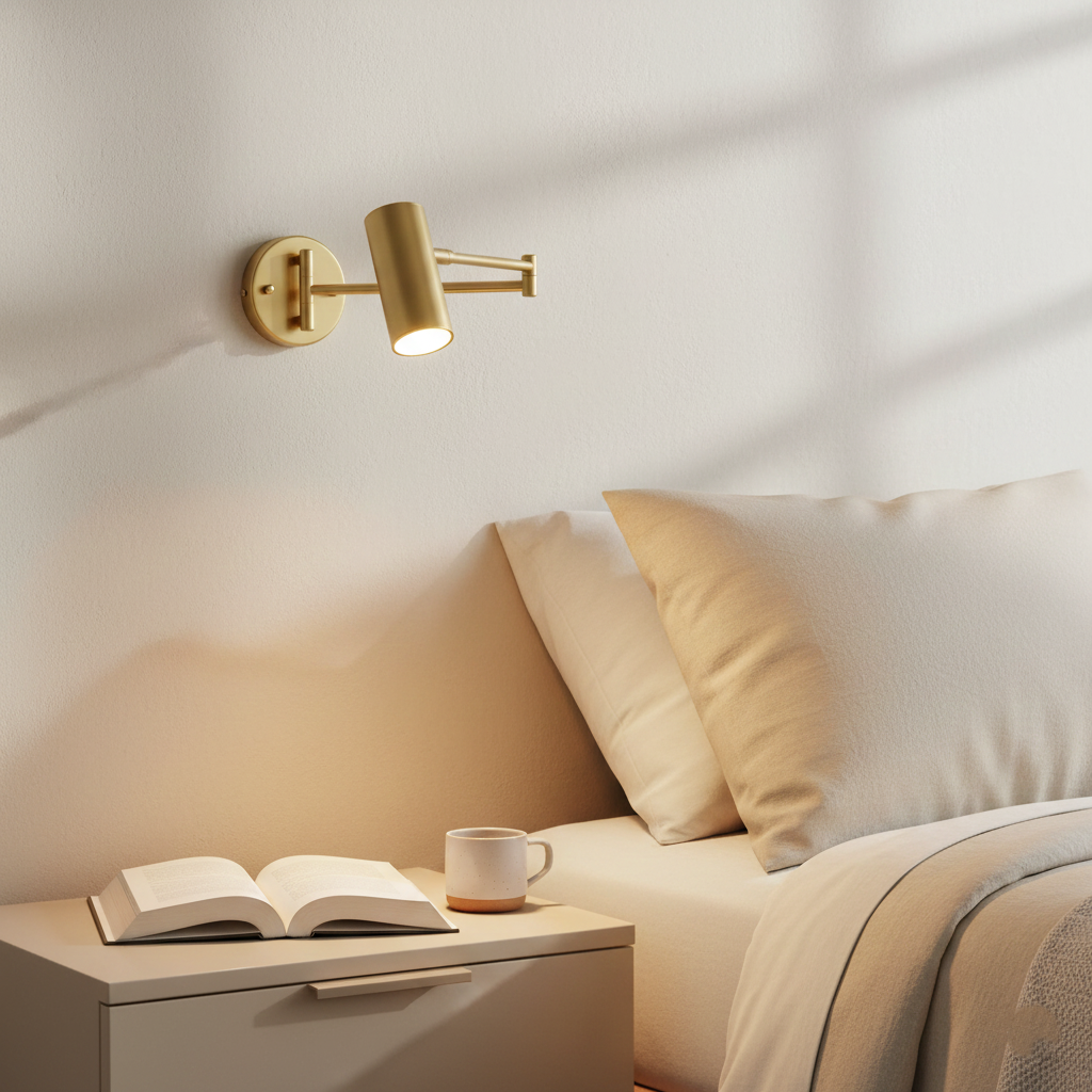 The Axis Adjustable Modern Metal Wall Sconce