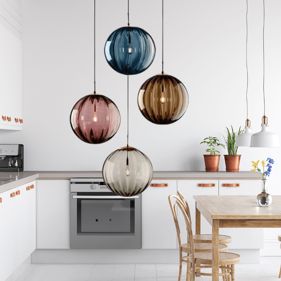 Tulise Celestial Bubble Glass Pendant Light