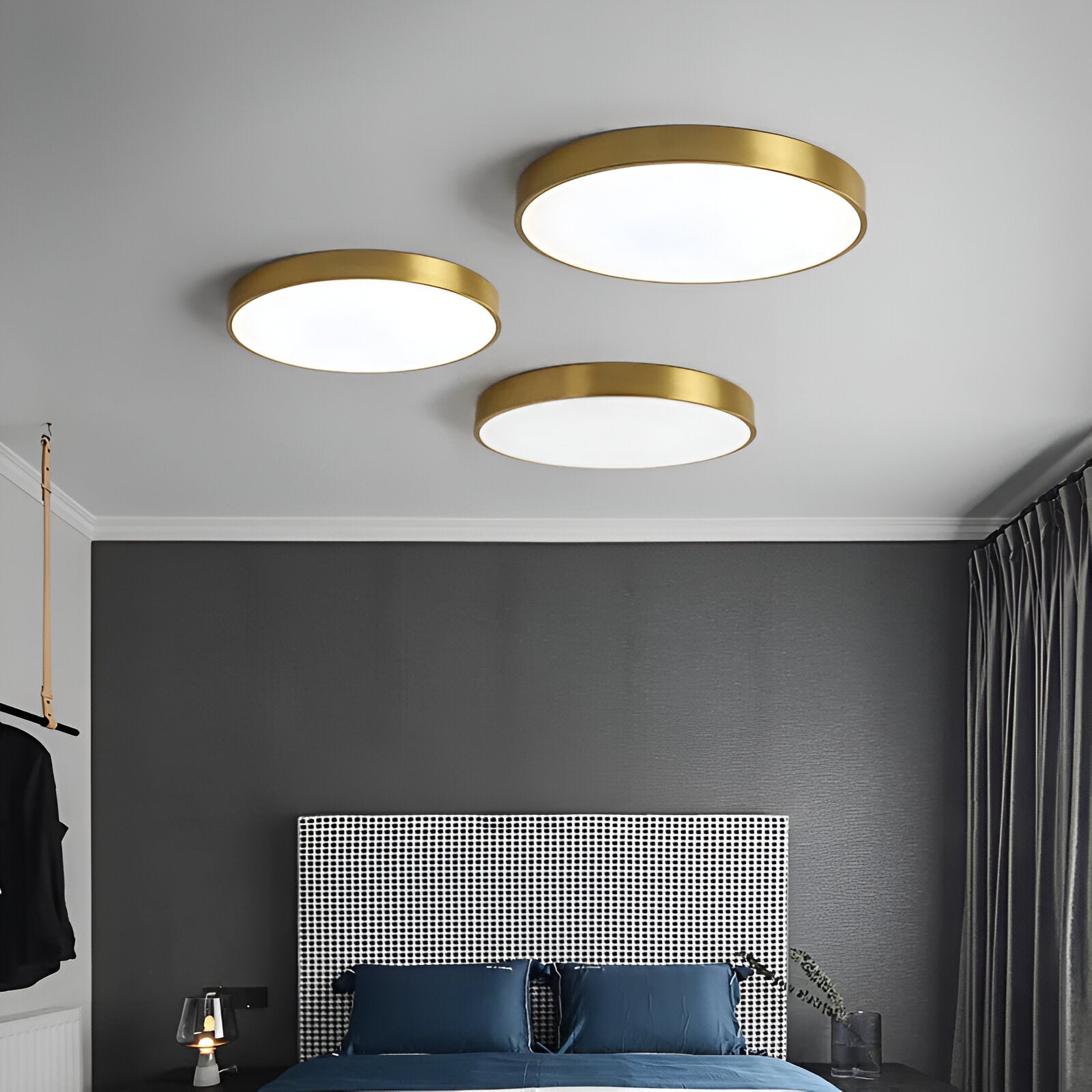 Nordic Macaron Round LED Ceiling Light