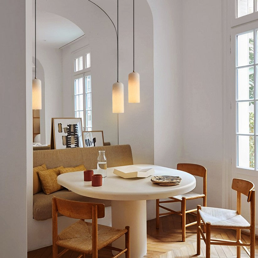 Nordic Modern  Alabaster Monty Pendant Light
