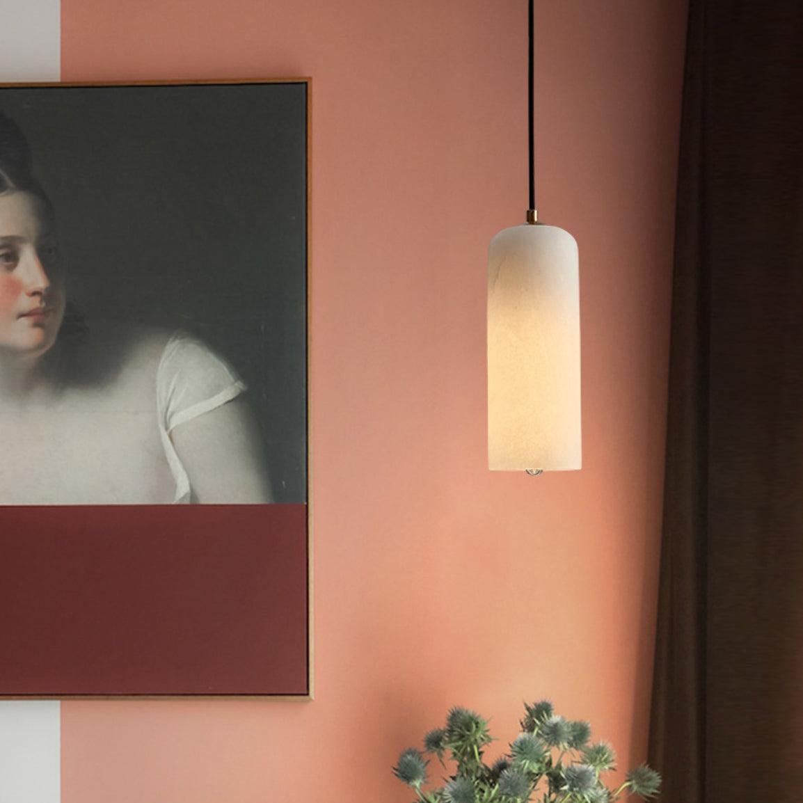 Nordic Modern  Alabaster Monty Pendant Light