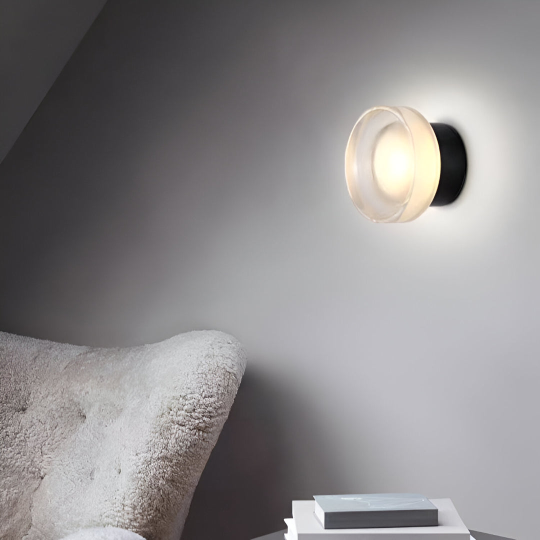 Aurel Nordic Frosted Acrylic Wall Lamp