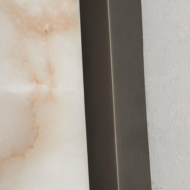 Callisto Spanish Marble Copper Modern Minimalist Wall Lamp
