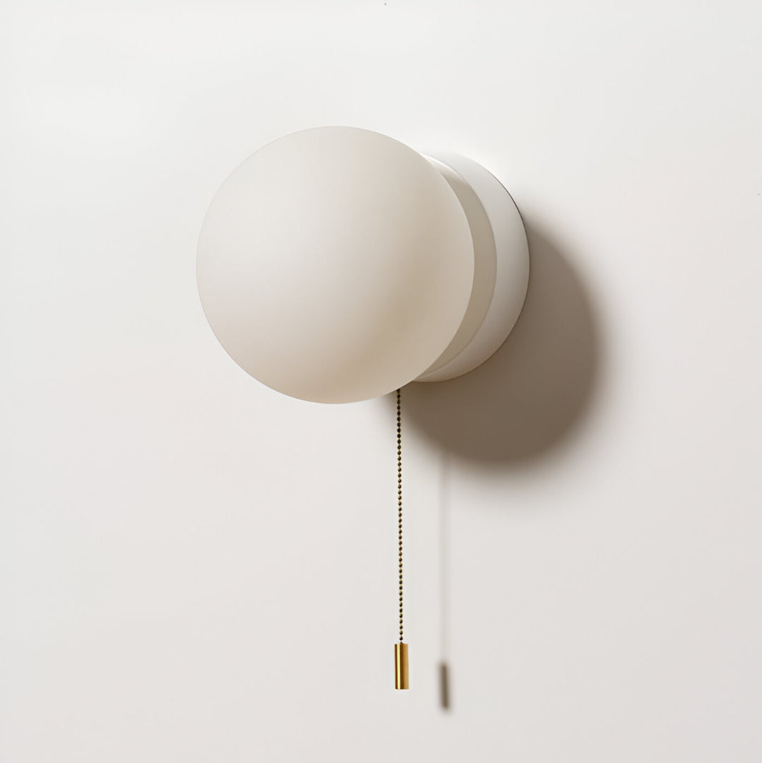 Nordic Minimalist Pull Cord Wall Light