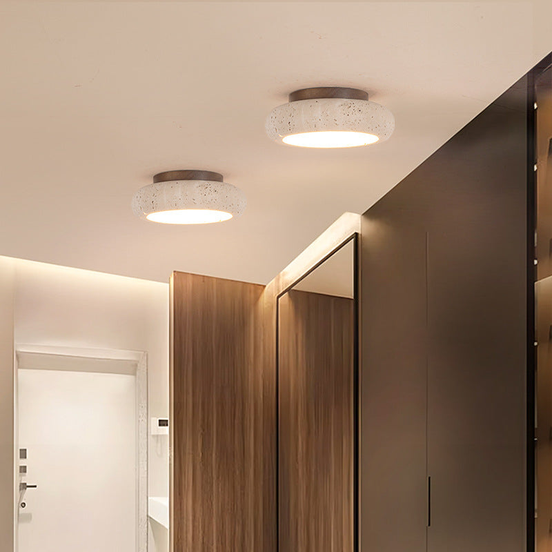 Travertine Retro Ceiling Light