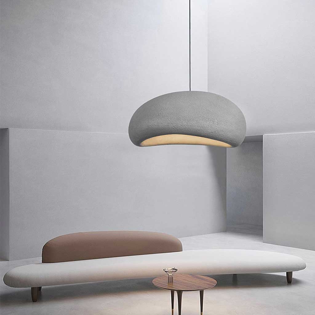 Nordic Wabi Sabi Fiberglass Pendant Light