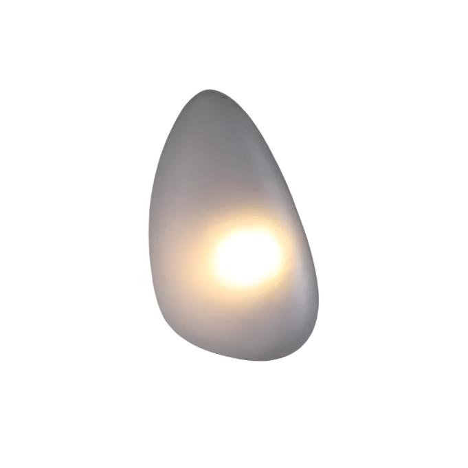 Stained Cobblestone Shape Glass Wall Light