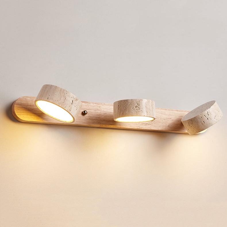 Travertine LED Mirror Wall Light