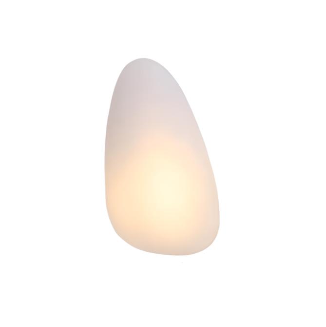 Stained Cobblestone Shape Glass Wall Light