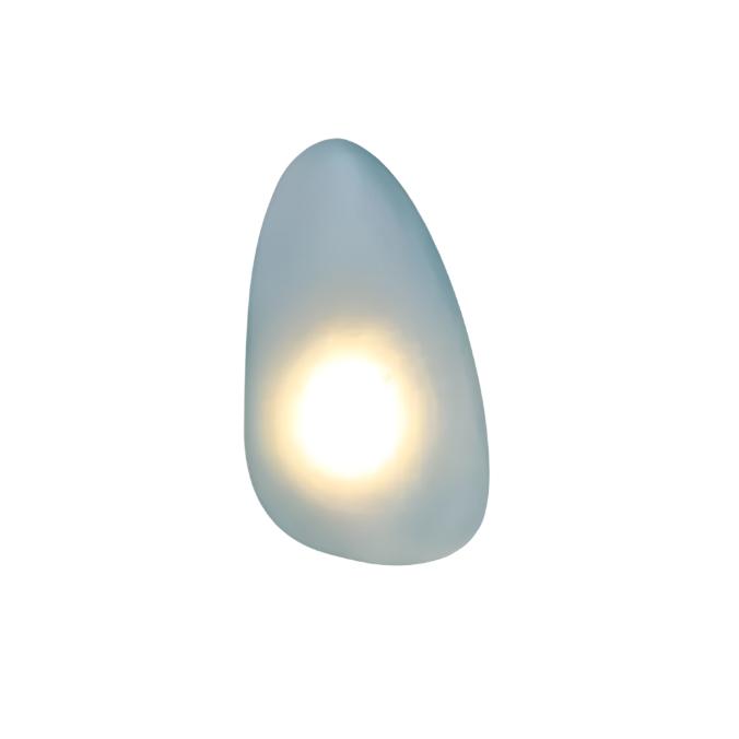 Stained Cobblestone Shape Glass Wall Light