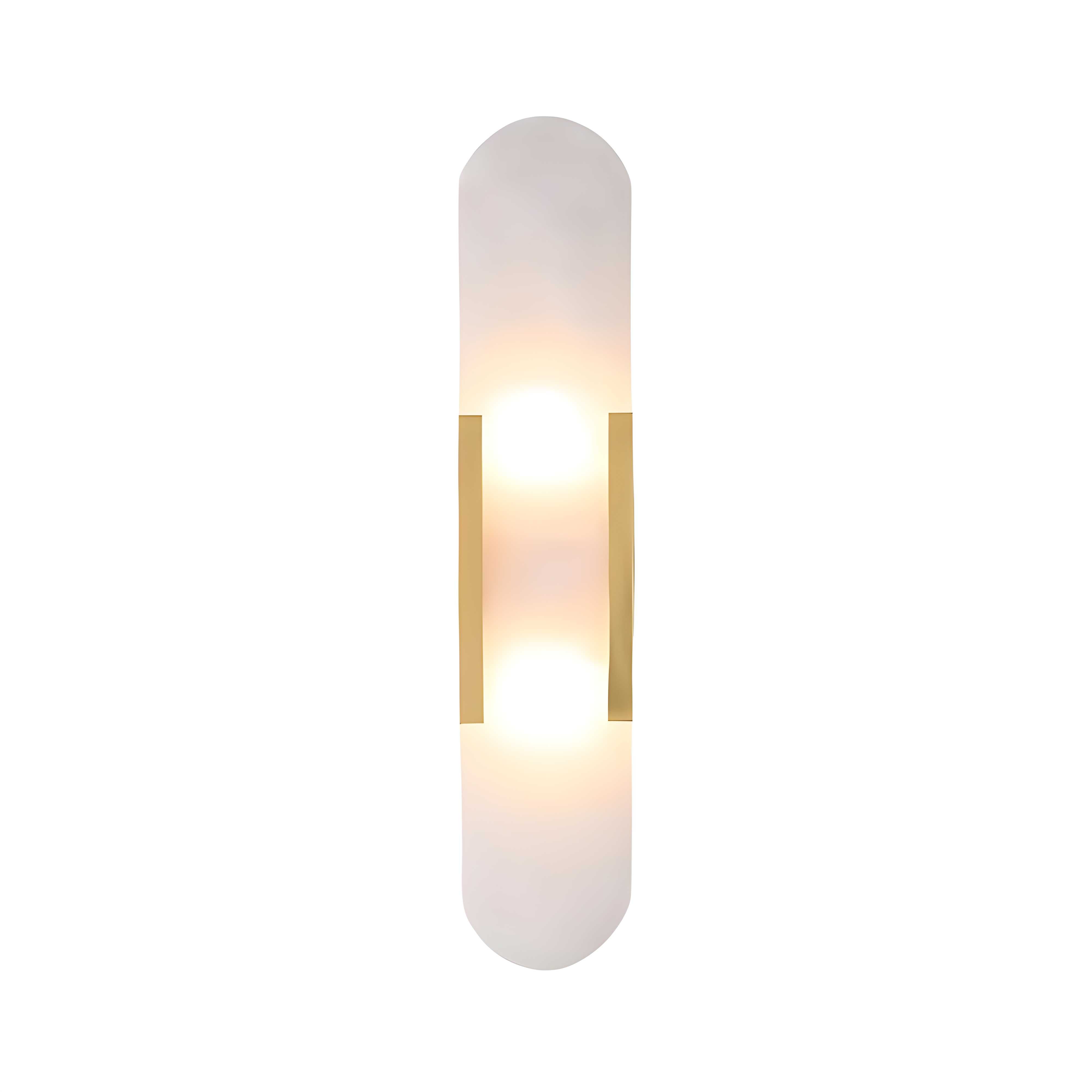 ALABASTER PILL WALL LAMP