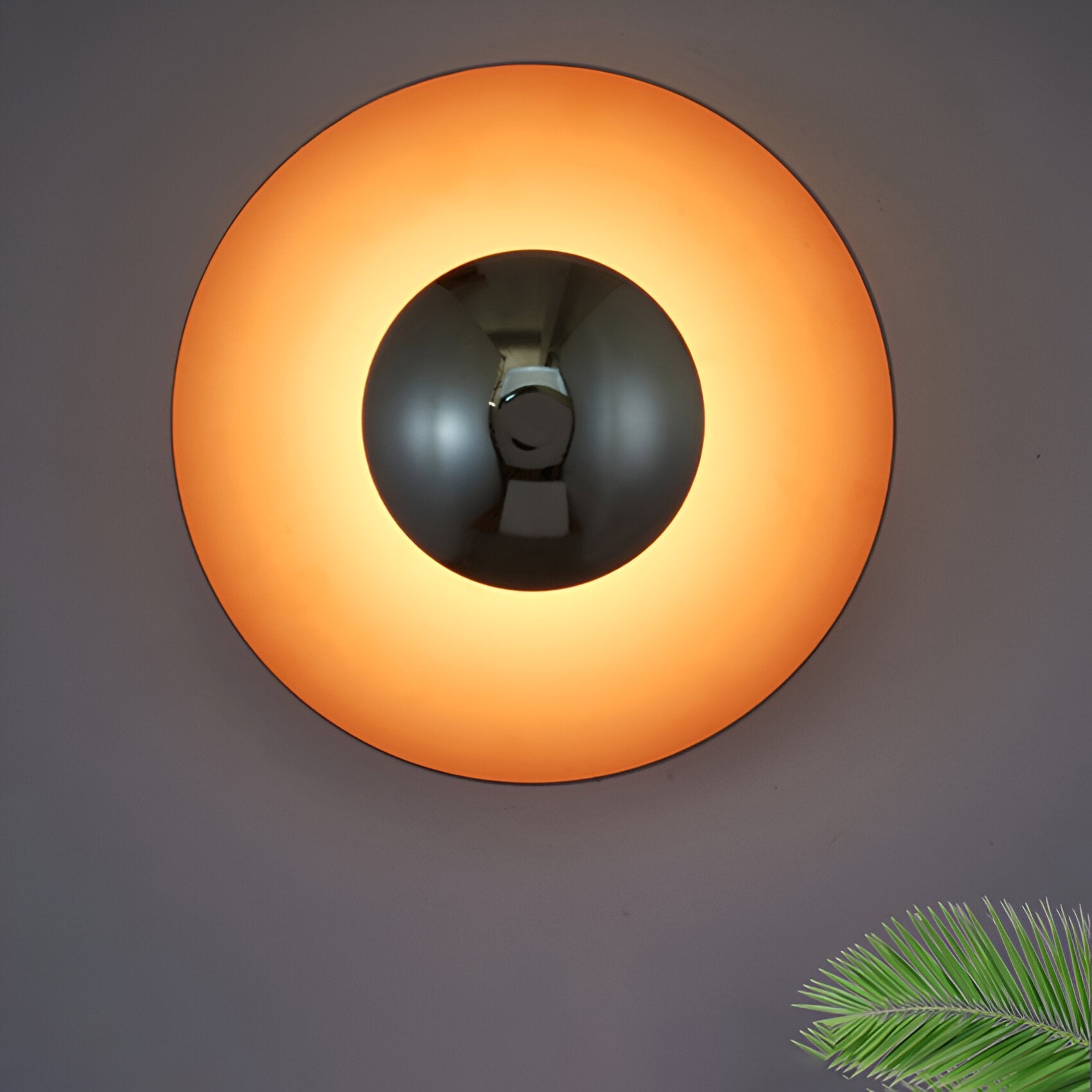 AMBER ECLIPSE WALL LAMP