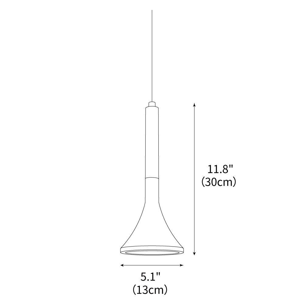 Aplomb Japandi Travertine Pendant Lamp