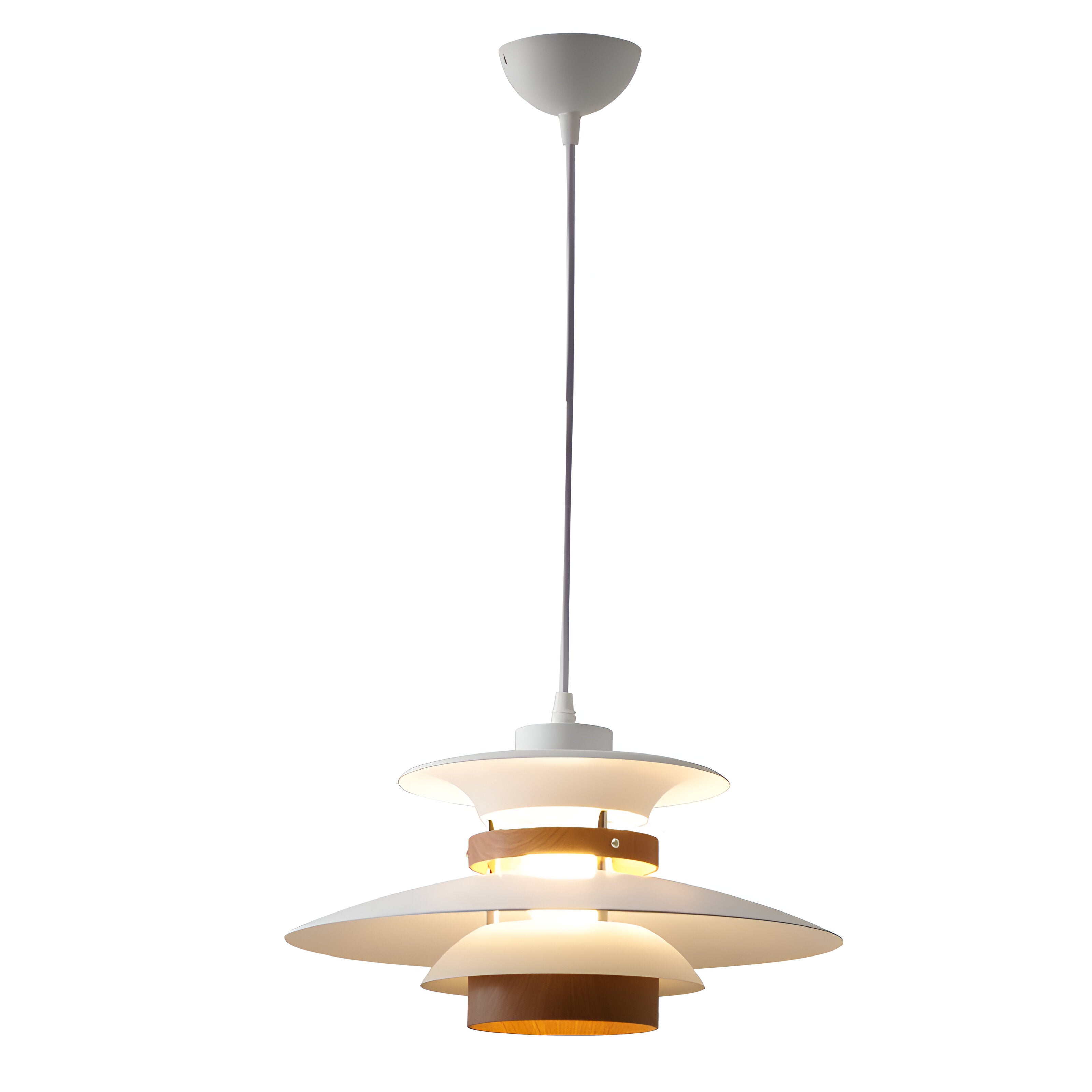 Aurora of Stillness Nordic Iron Pendant Light