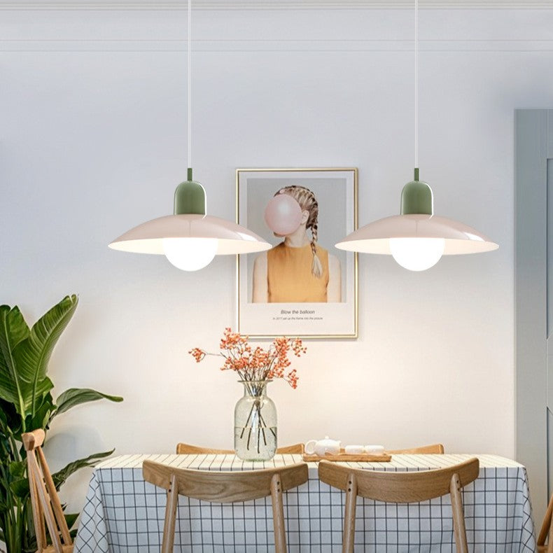 Nordic Modern Macaron Bauhaus Minimalist Pendant Light