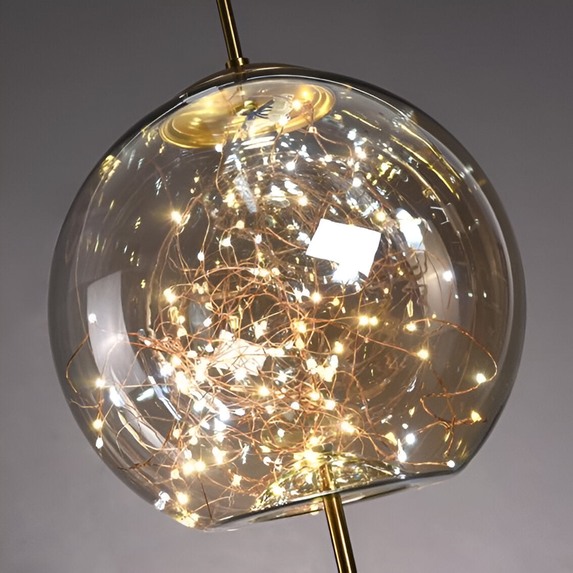 BRASS JEWEL DISC PENDANT