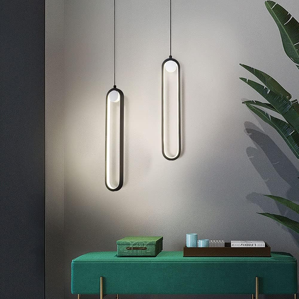 BRASS OVAL LOOP PENDANT