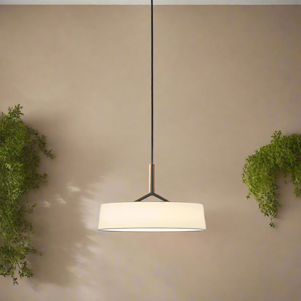 DAMA CREAM DRUM PENDANT