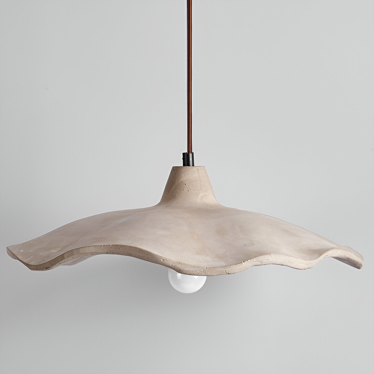 DRAPED CEMENT PENDANT