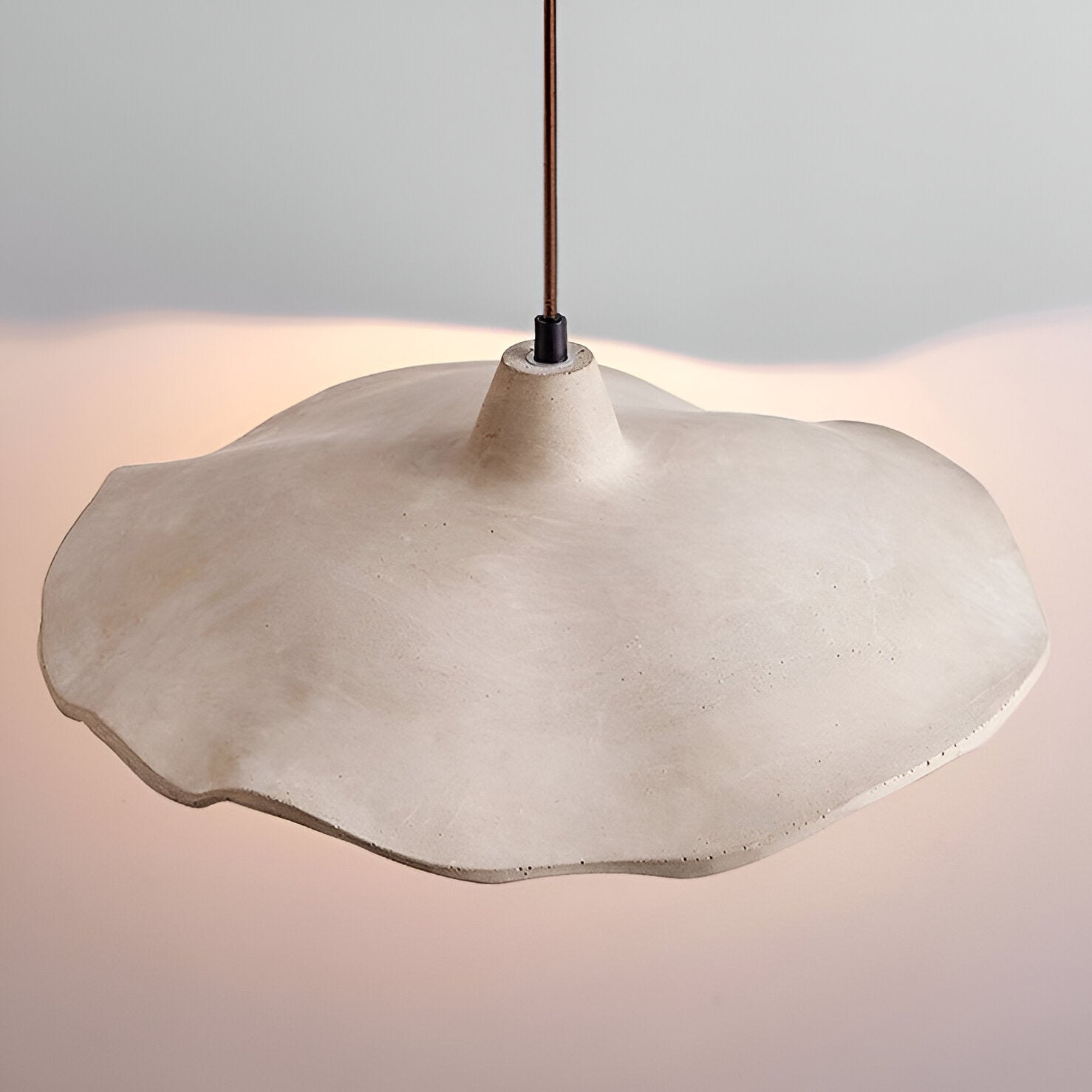 DRAPED CEMENT PENDANT