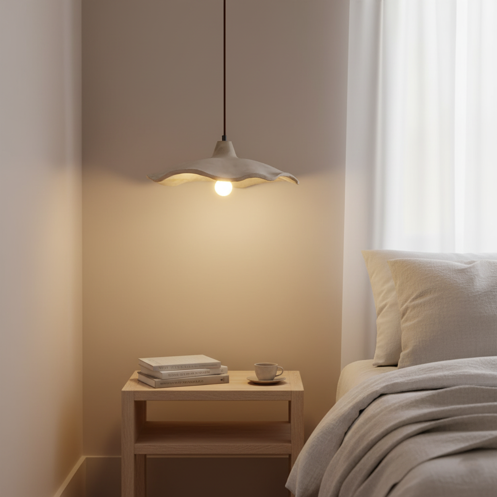 DRAPED CEMENT PENDANT