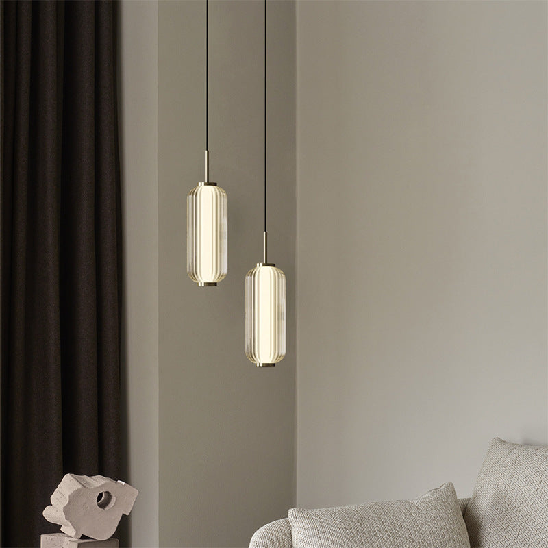 ELMA PLEATED LANTERN PENDANT