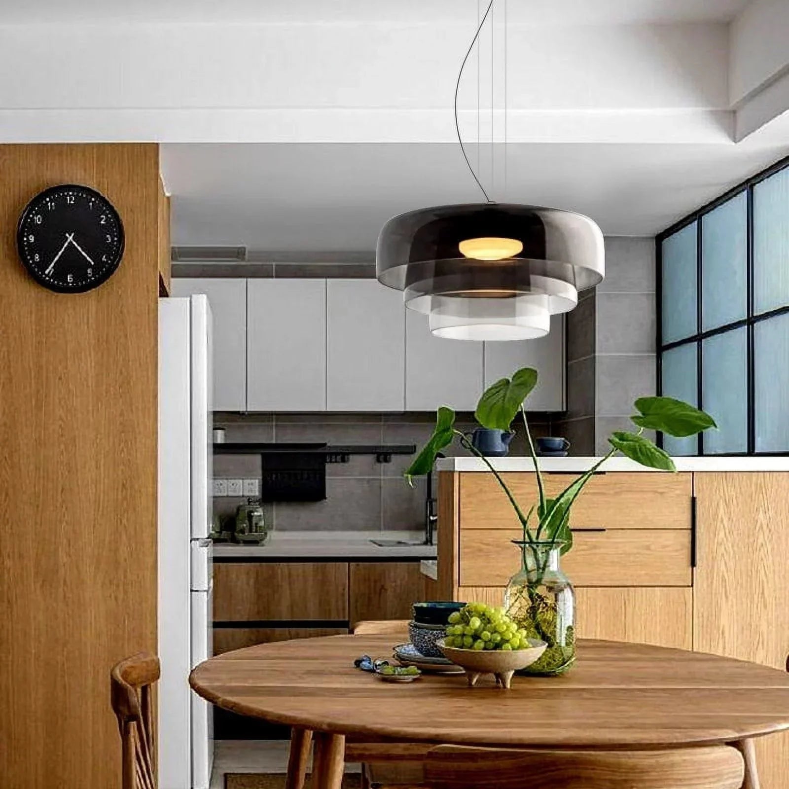 Nordic Celestial Glass Pendant Light