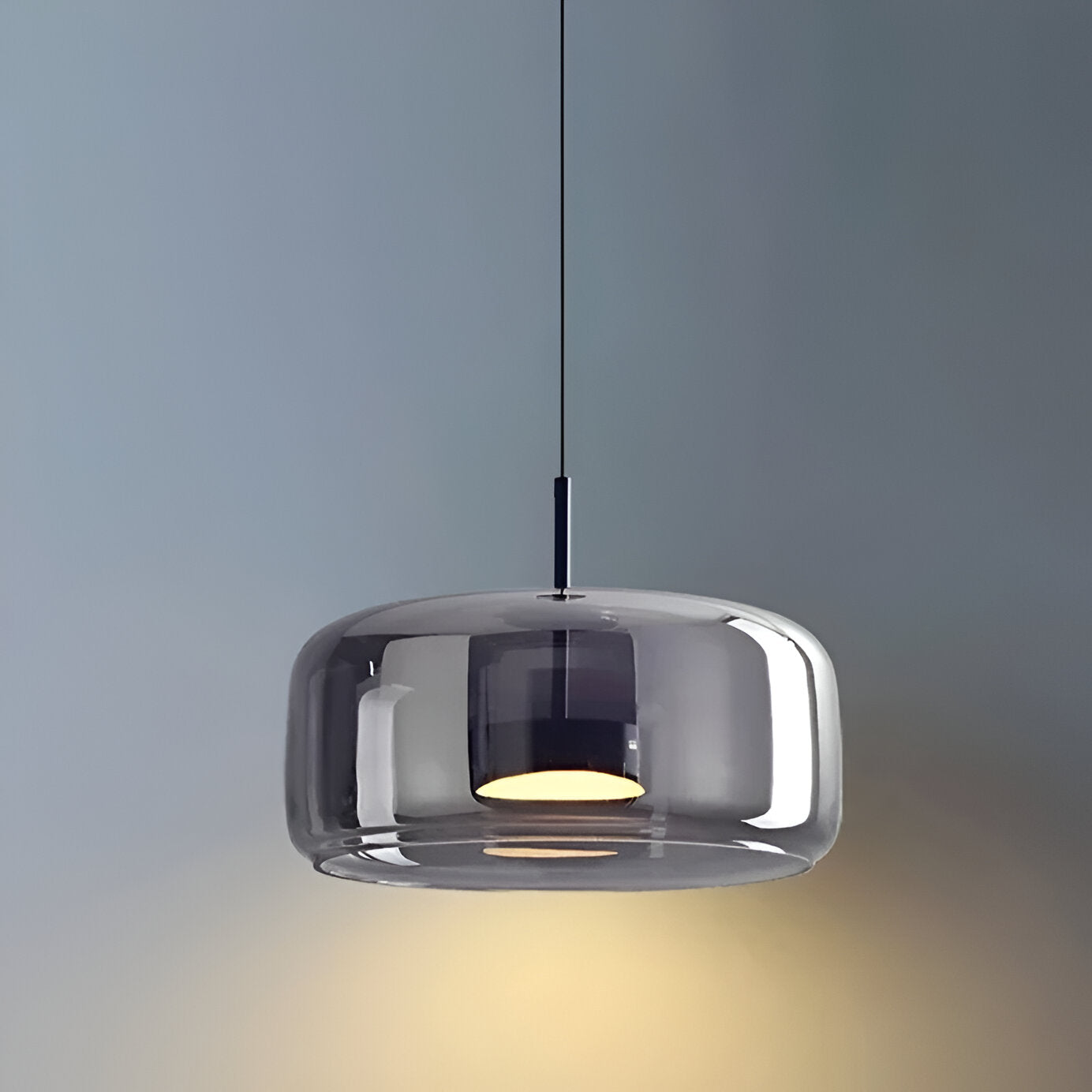 HAILIE AMBER GLASS PENDANT