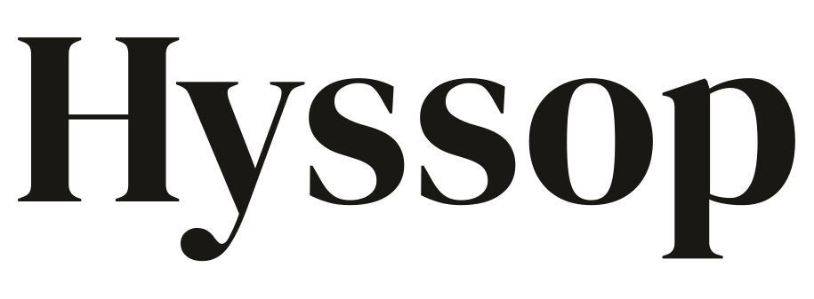 Hyssop Home wordmark