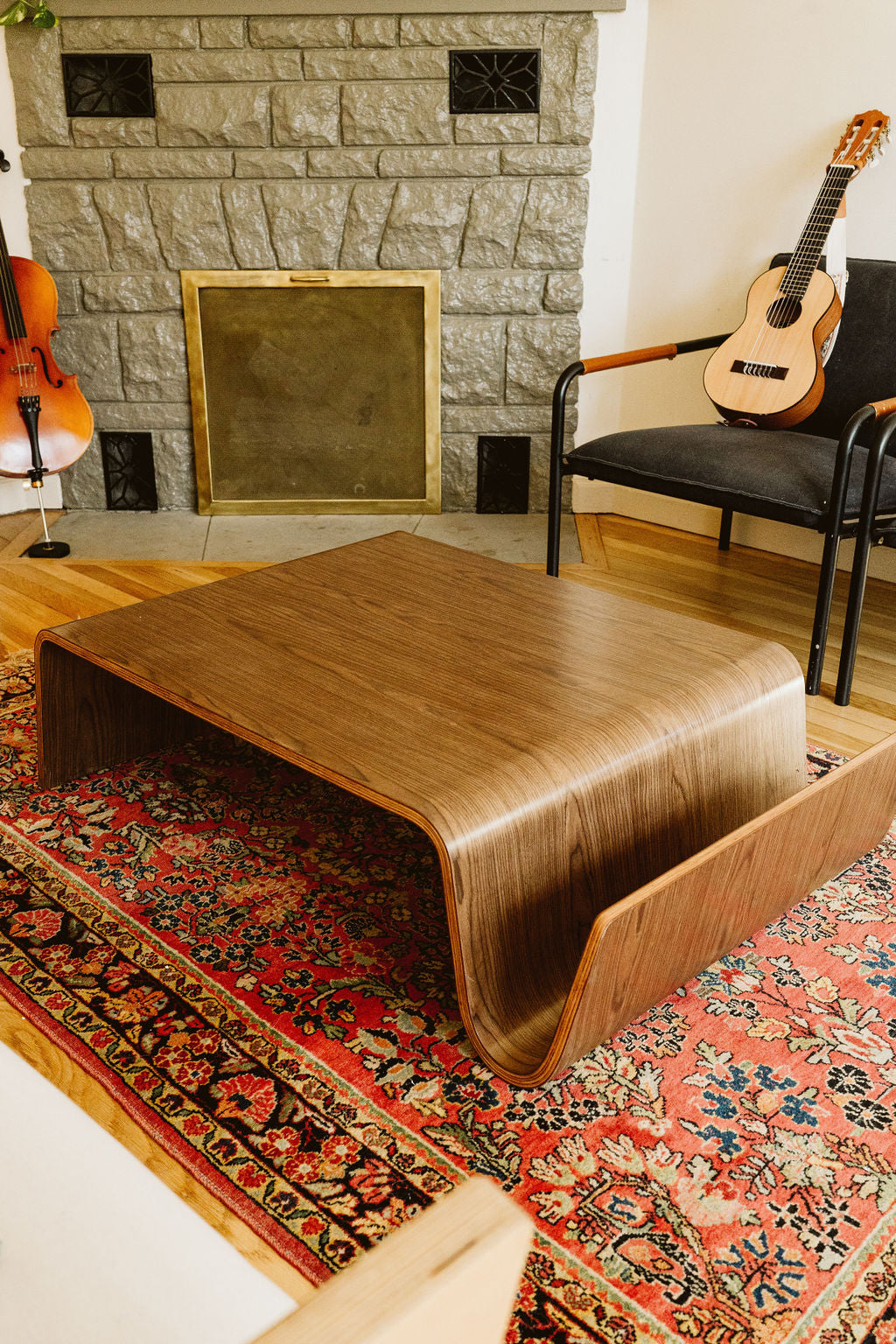LIGHT OAK COFFEE TABLE