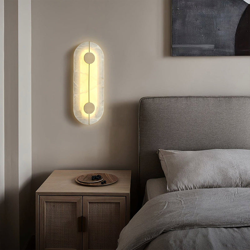 MARBLE ECLIPSE WALL LAMP