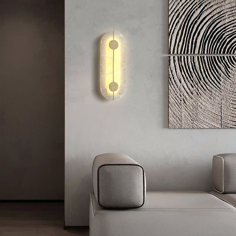 MARBLE ECLIPSE WALL LAMP
